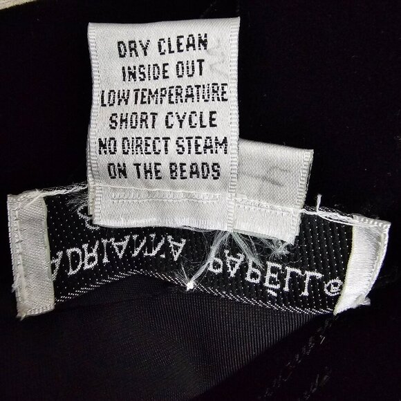 Adrianna Papell Evening Essentials Black Velvet & Sequin Top - Picture 5 of 5